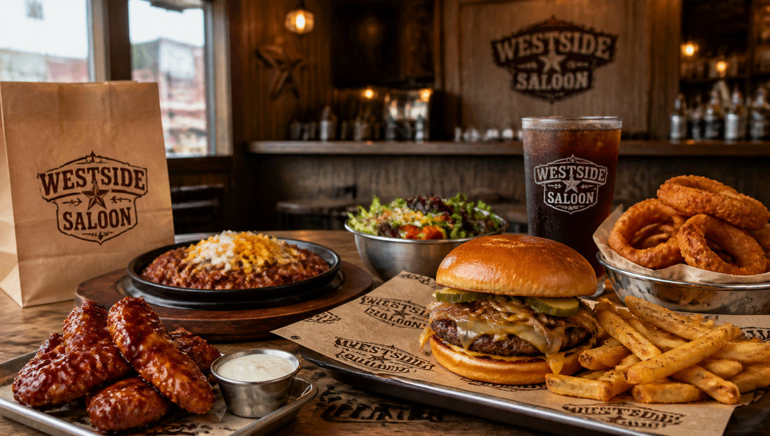 Westside Saloon Menu with Prices, Calories and Popular Items
