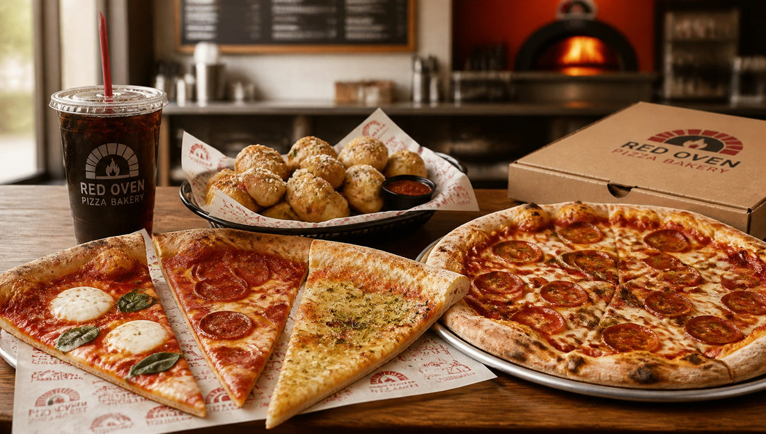 Red Oven Pizza Bakery Menu with Prices, Calories and Tips