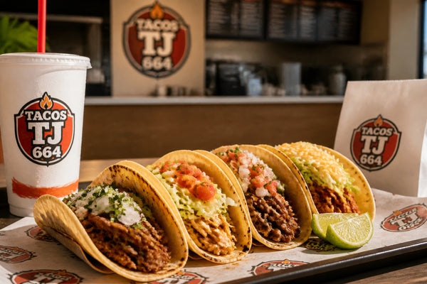 Tacos TJ 664 Menu with Prices, Calories and Popular Items