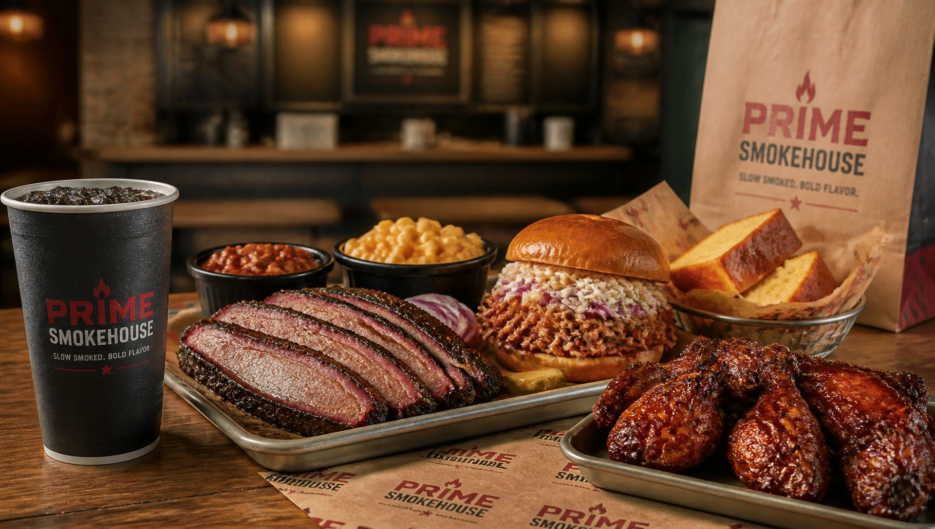 Prime Smokehouse Menu with Prices, Calories and Top Picks