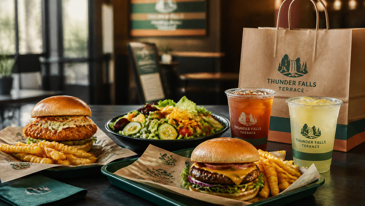 Thunder Falls Terrace Menu with Prices and Calories