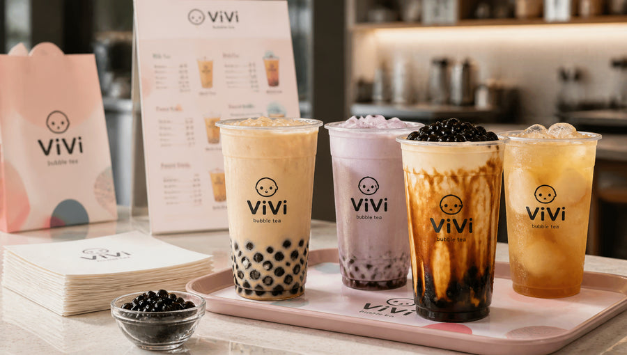 ViVi Bubble Tea Menu with Prices, Calories and Top Drinks