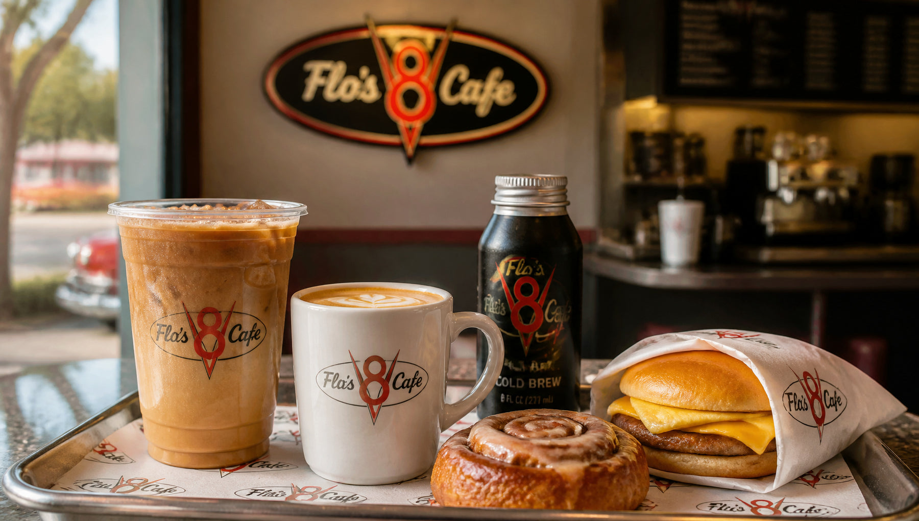 Flo’s V8 Cafe Menu with Prices, Calories and Best Picks