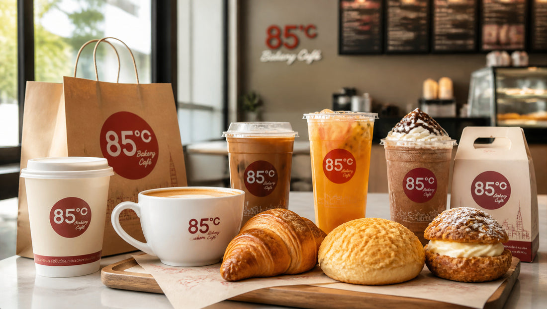 85 Degrees Menu with Prices, Calories and Popular Items