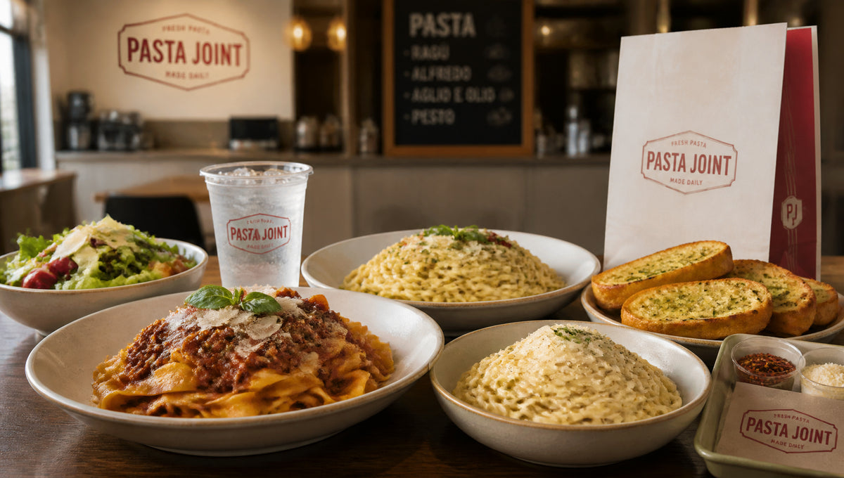 Pasta Joint Menu with Prices, Calories and Best Picks