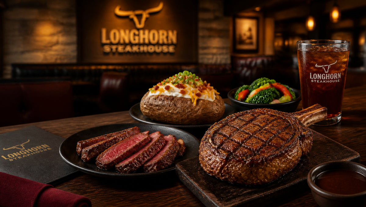 LongHorn Steakhouse Ashland Menu with Prices and Calories