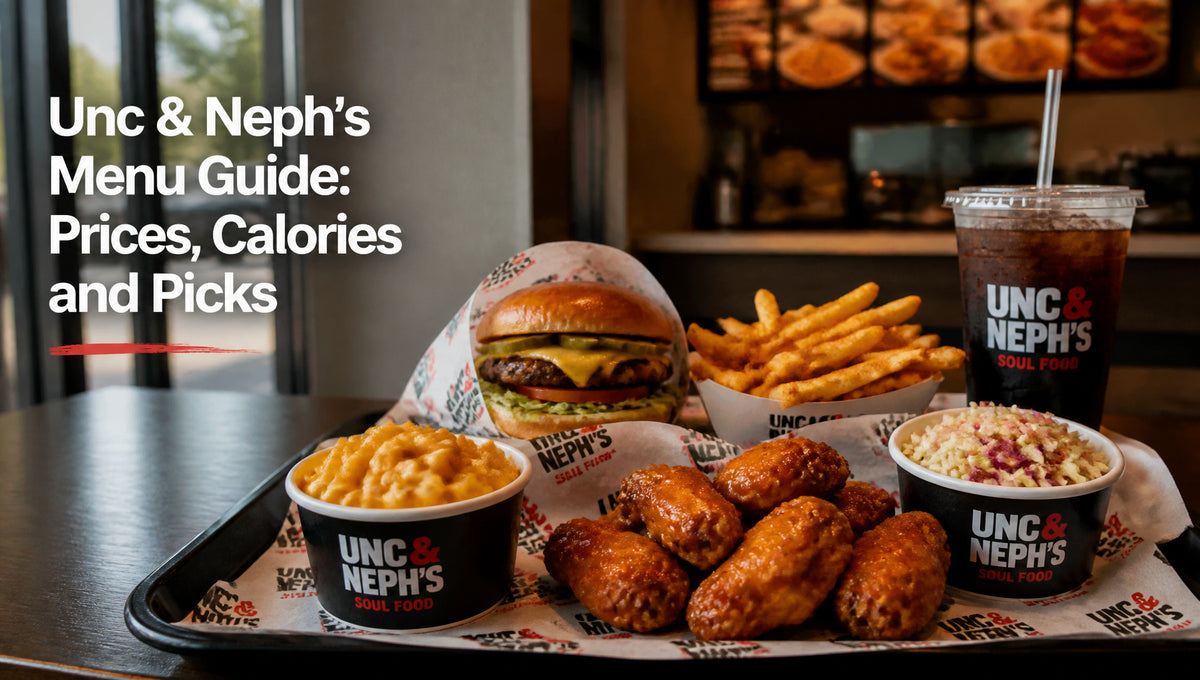 Unc & Neph's Menu Guide: Prices, Calories and Picks