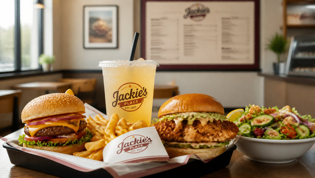 Jackie's Place Menu with Prices, Calories and Best Picks