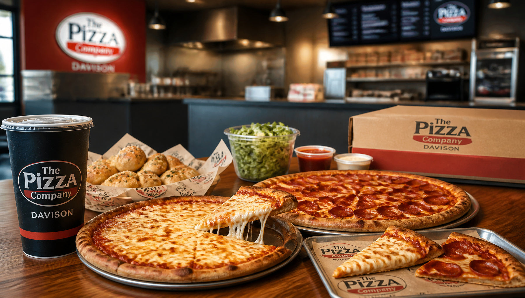 The Pizza Company Davison Menu: Prices and Best Picks
