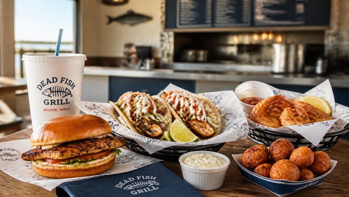 Dead Fish Grill Menu with Prices (Belton, TX) - 2026