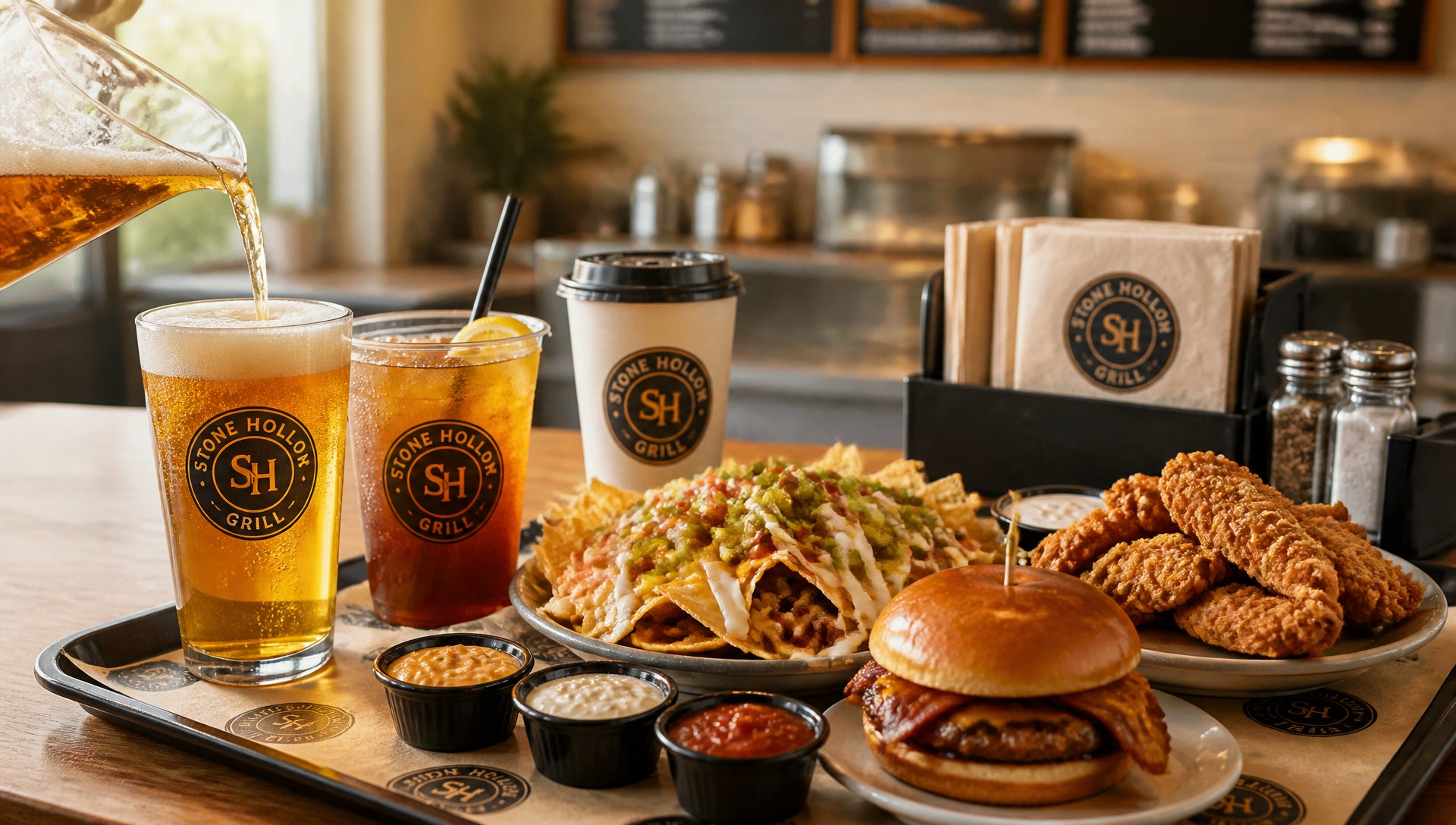 Pour Behavior Menu with Prices, Brunch and Popular Picks