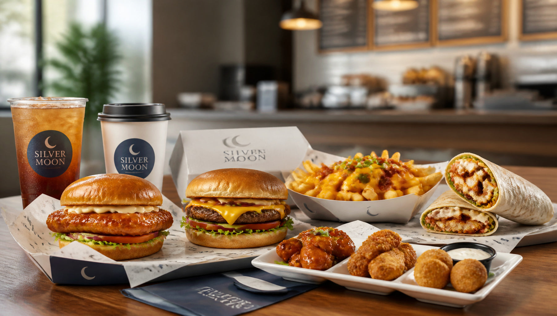 Silver Moon Menu with Prices, Calories and Popular Items