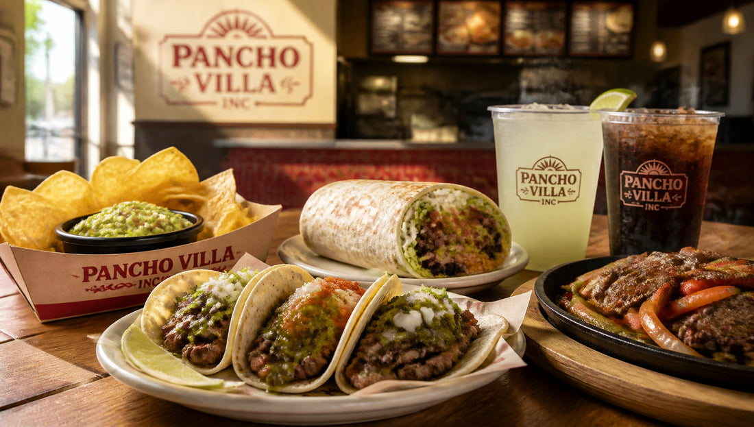 Pancho Villa Inc Menu with Prices, Calories and Best Picks
