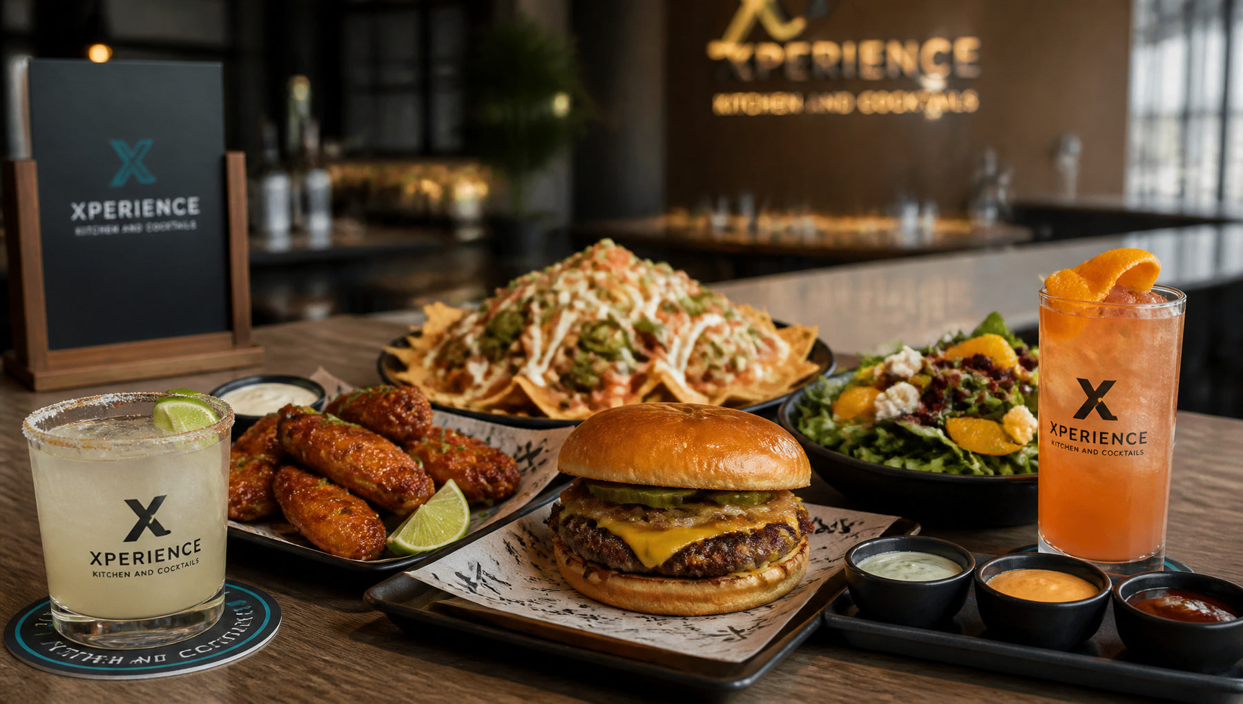 Xperience Kitchen and Cocktails Menu with Prices and Tips