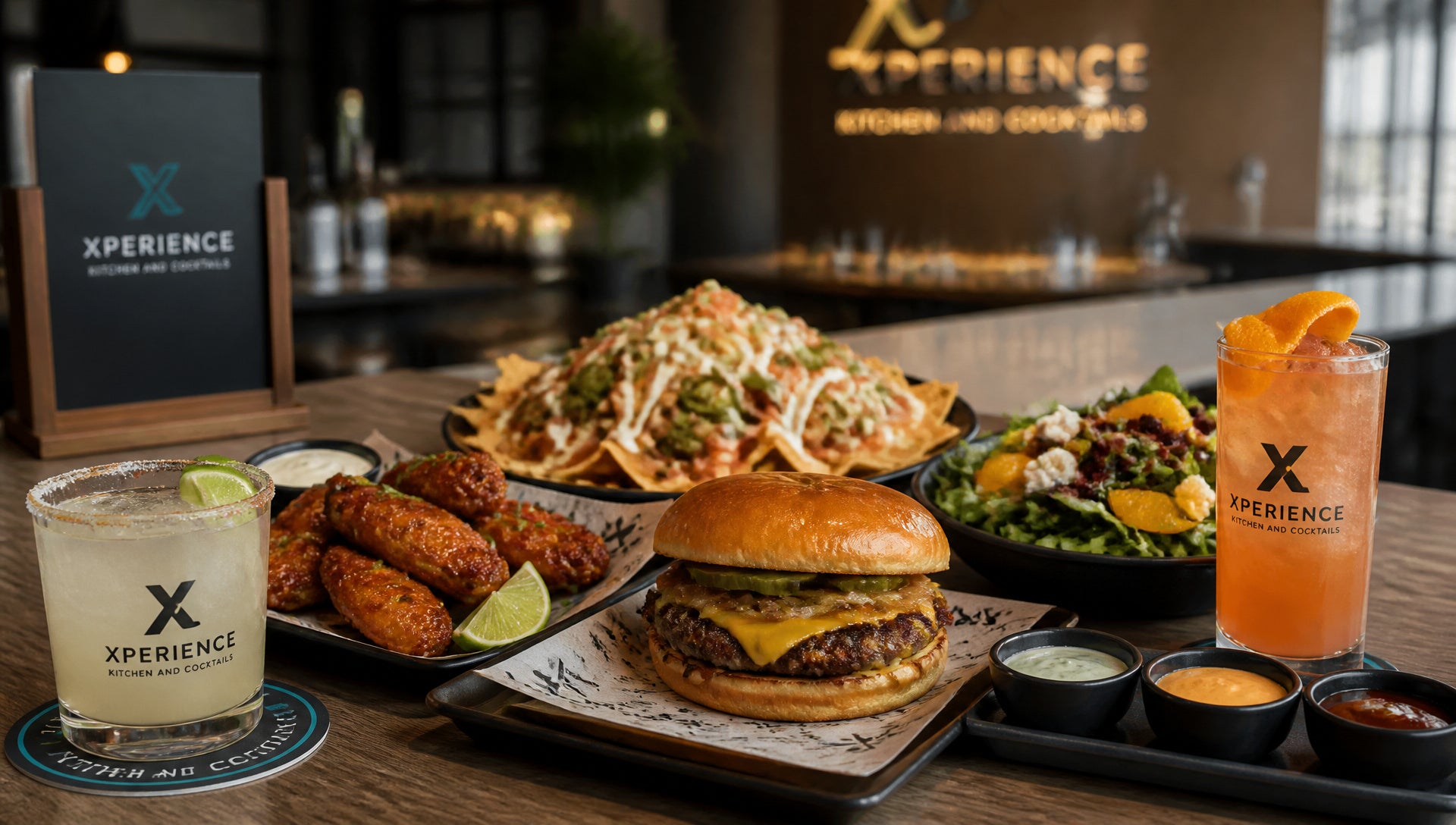 Xperience Kitchen and Cocktails Menu with Prices and Tips