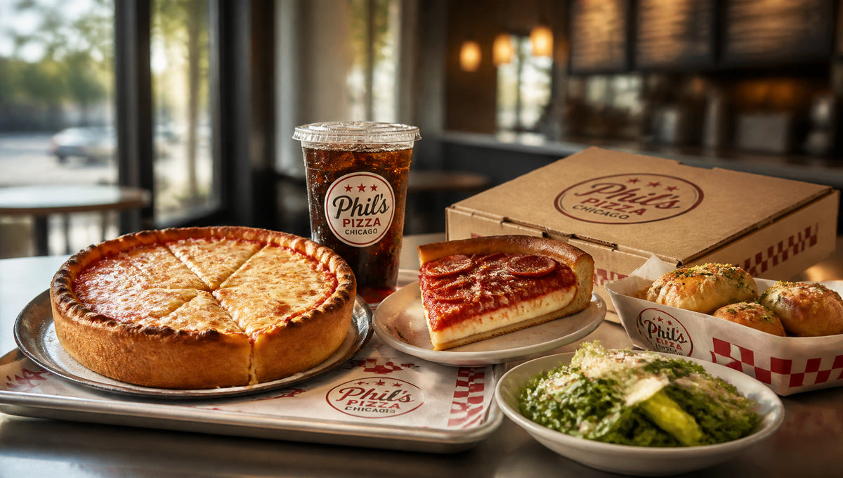 Phil’s Pizza Chicago Menu with Prices and Popular Items