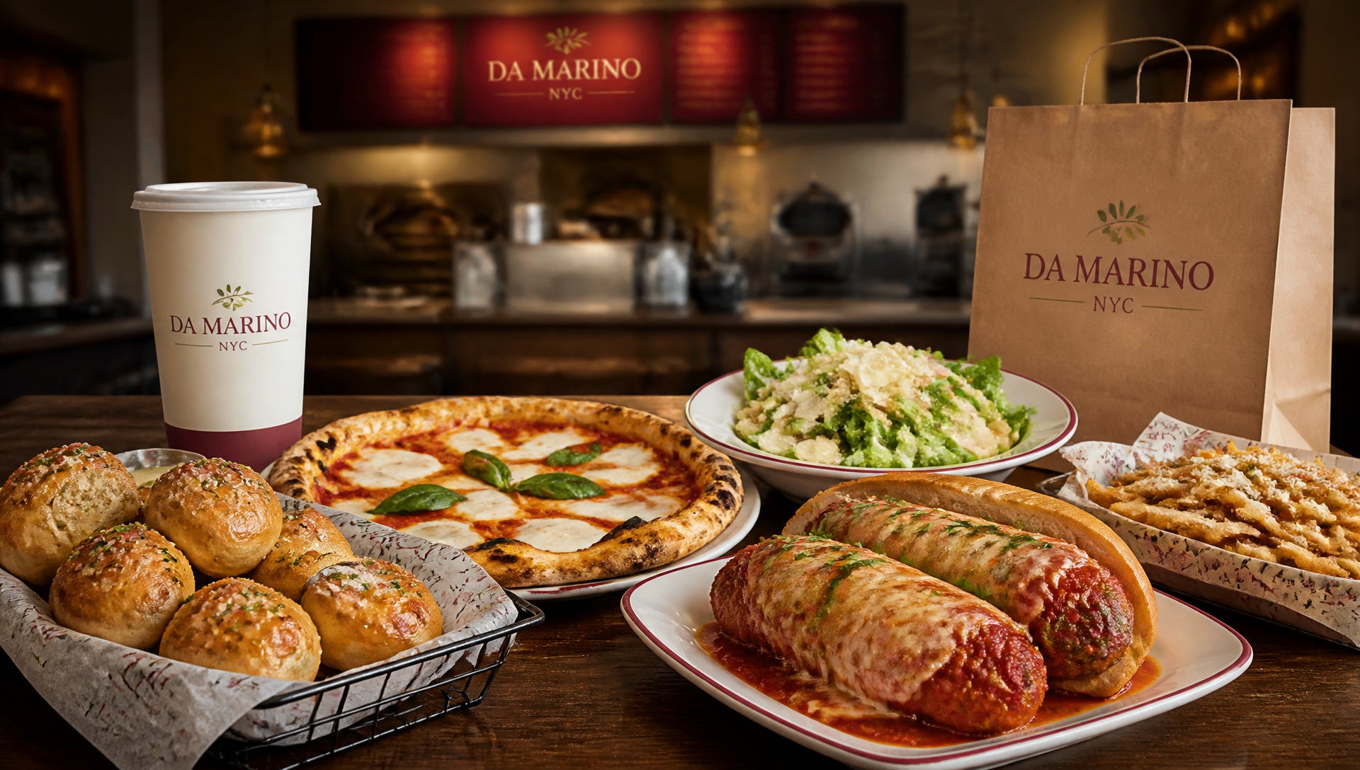 Da Marino NYC Menu with Prices, Calories and Best Picks