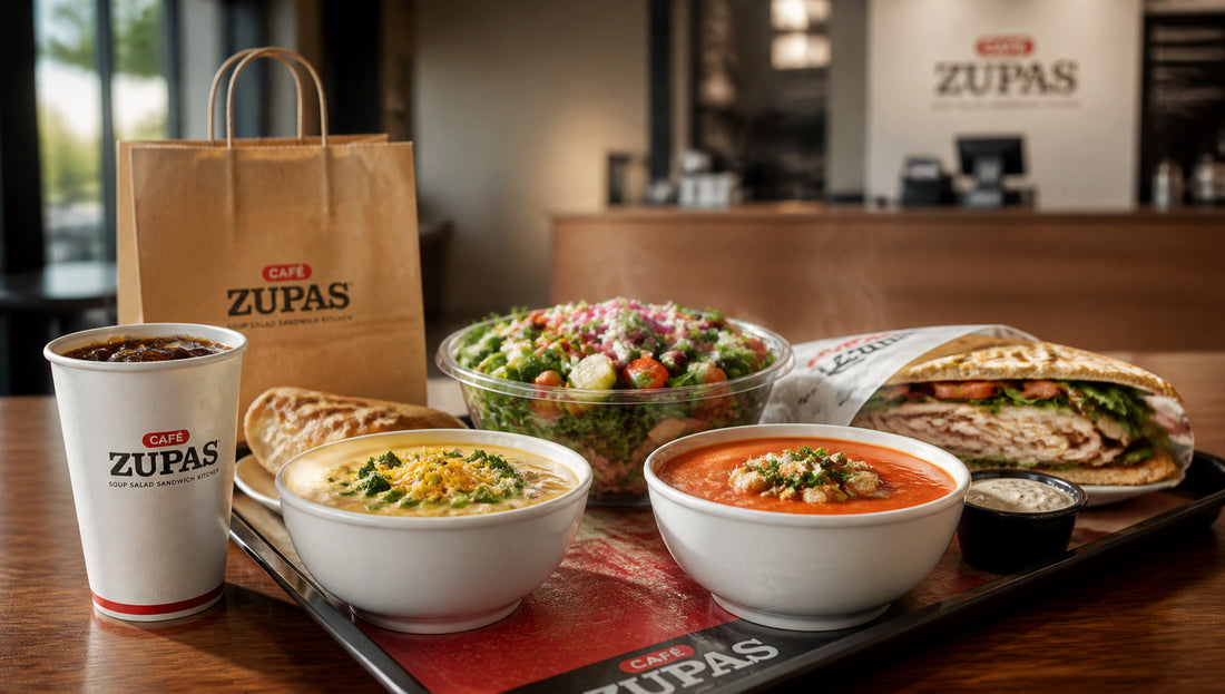 Cafe Zupas Menu with Prices, Calories and Popular Items