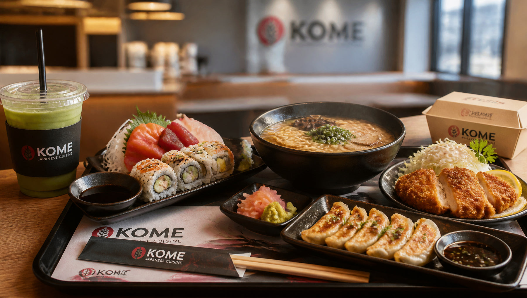 Kome Japanese Cuisine Menu Prices, Calories and Best Picks