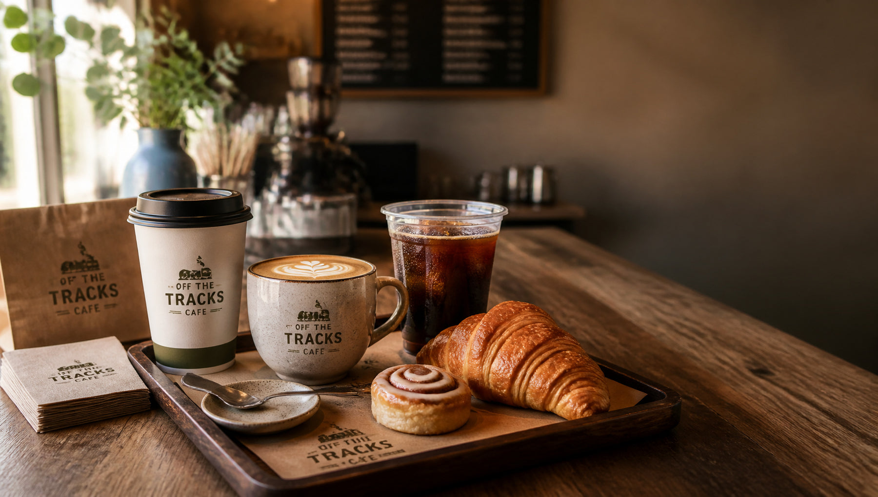 Off the Tracks Cafe Menu with Prices and Popular Items