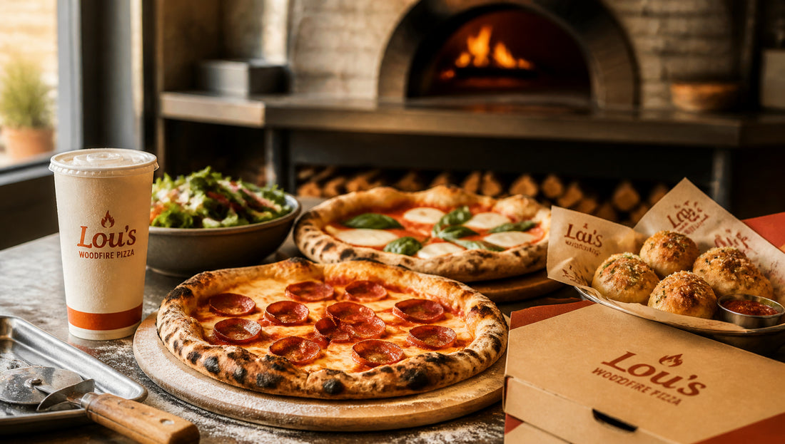 Lou's Woodfire Pizza Menu with Prices, Calories and Best Picks