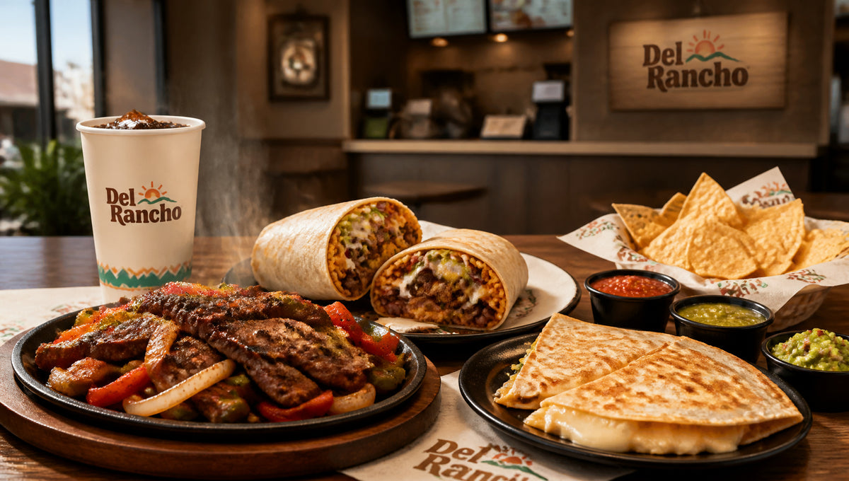 Del Rancho Menu with Prices, Calories and Popular Items