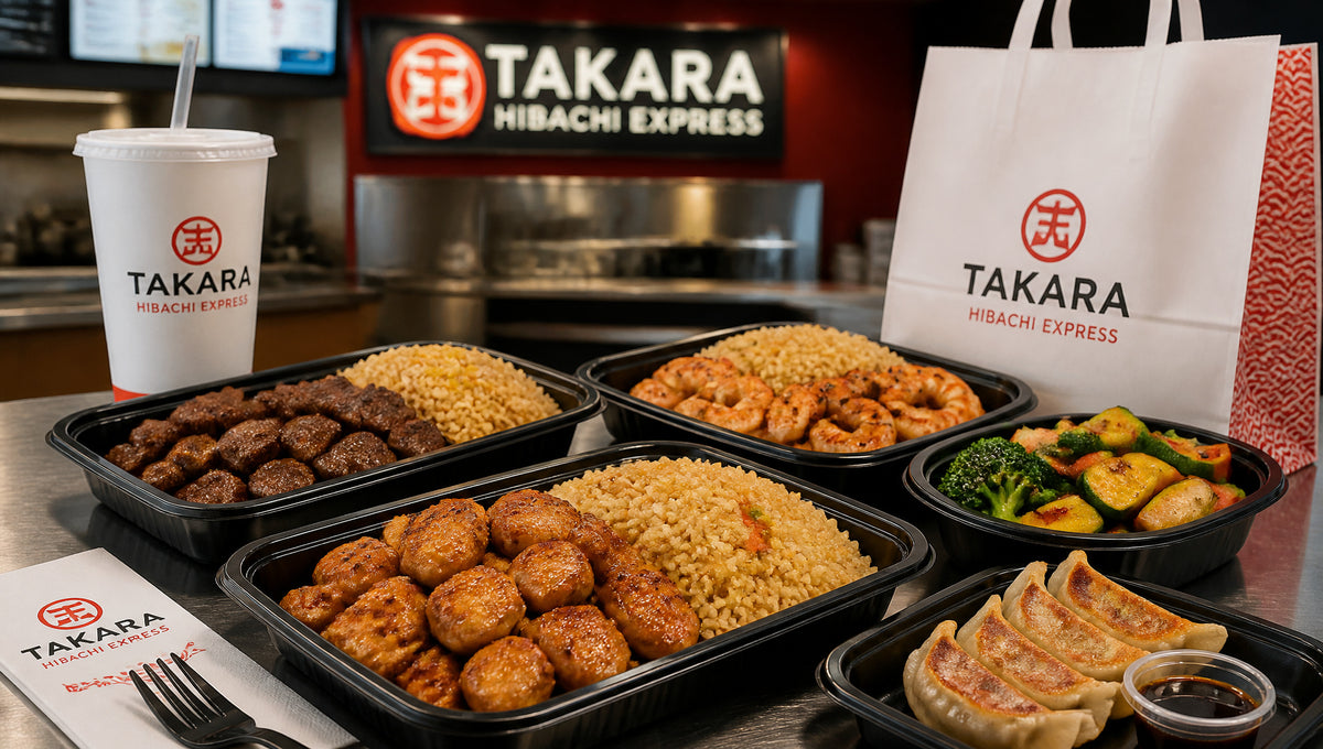 Takara Hibachi Express Menu with Prices, Calories & Best Picks
