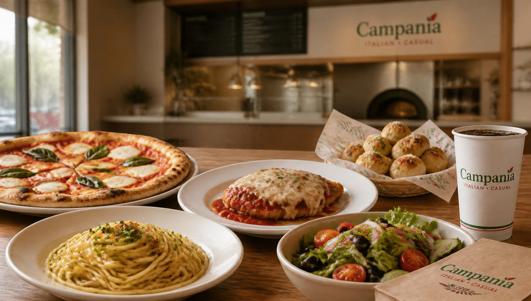 Campania Menu with Prices, Calories and Popular Items