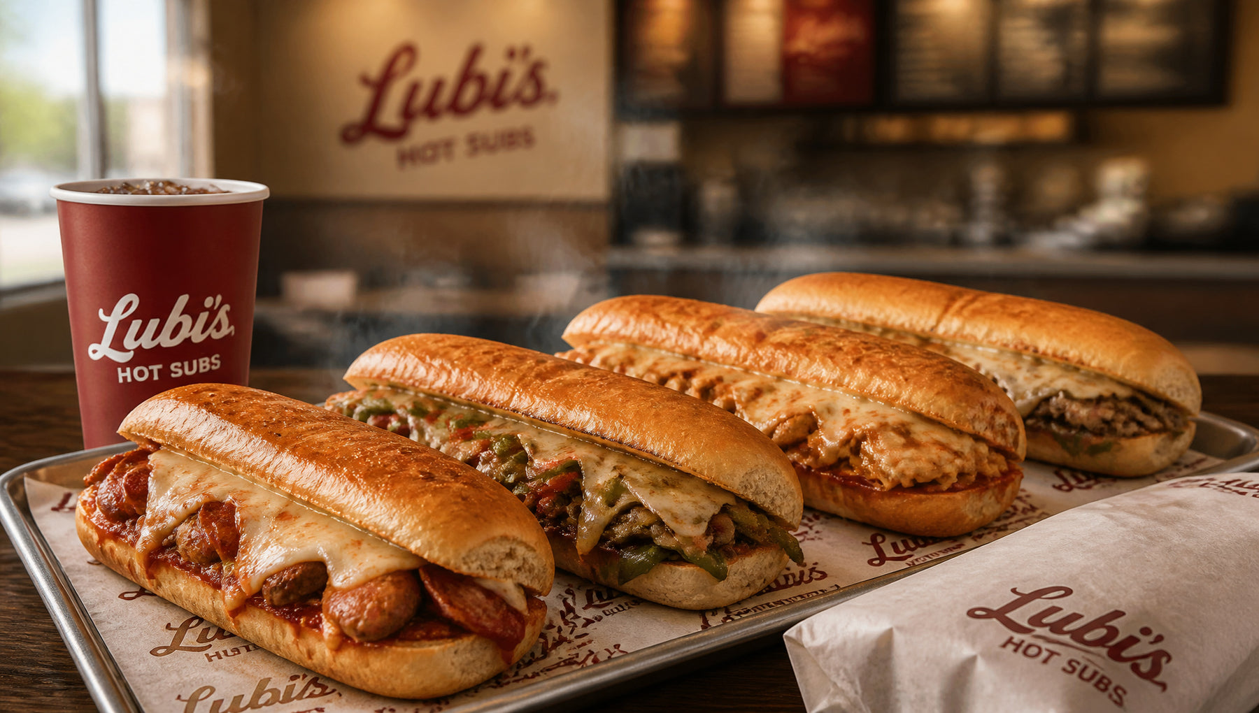 Lubi's Hot Subs Menu with Prices, Calories and Best Picks