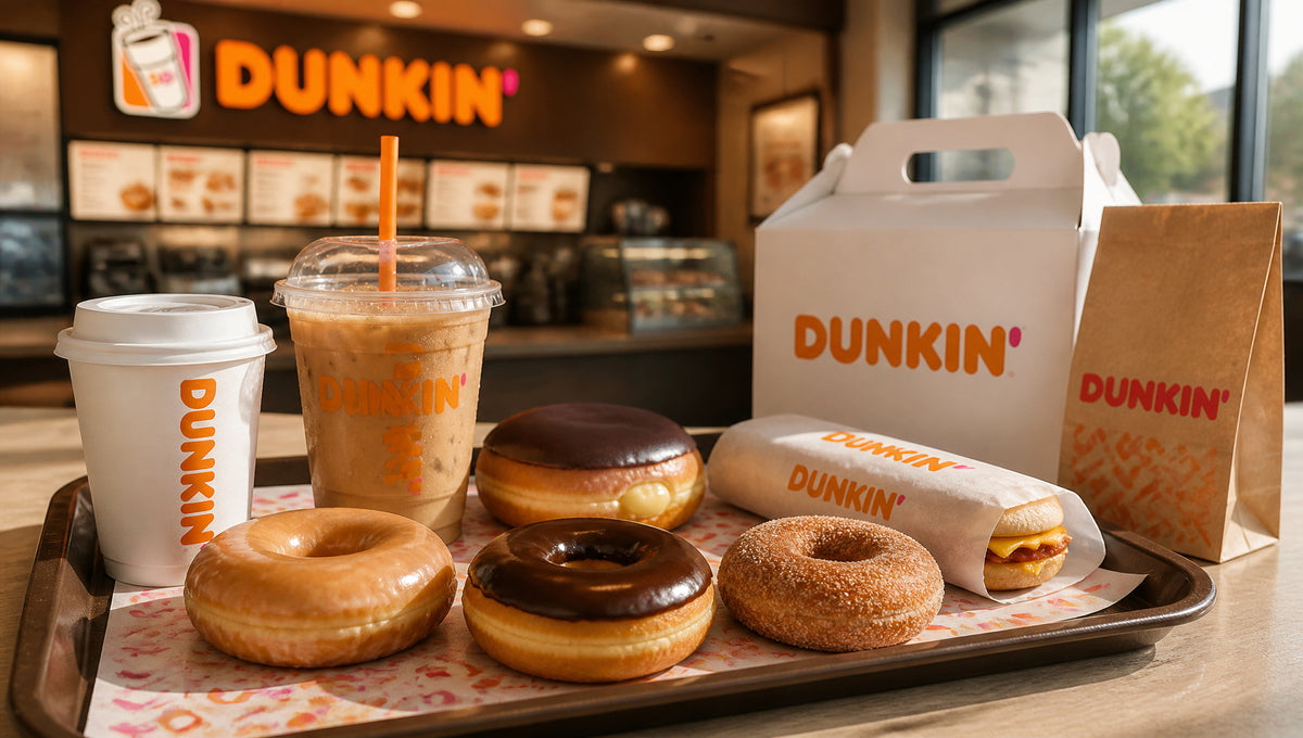 Dunkin' Donuts Menu with Prices, Calories and Popular Items