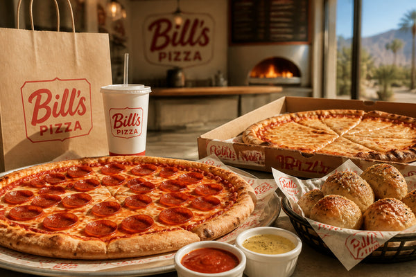 Bill's Pizza Palm Springs Menu with Prices and Top Items