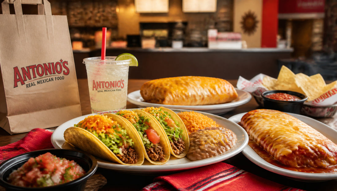 The Original Antonio's Menu with Prices and Popular Items