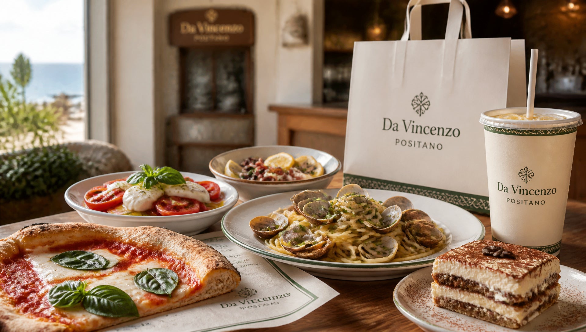 Da Vincenzo Positano Menu with Prices and Popular Items