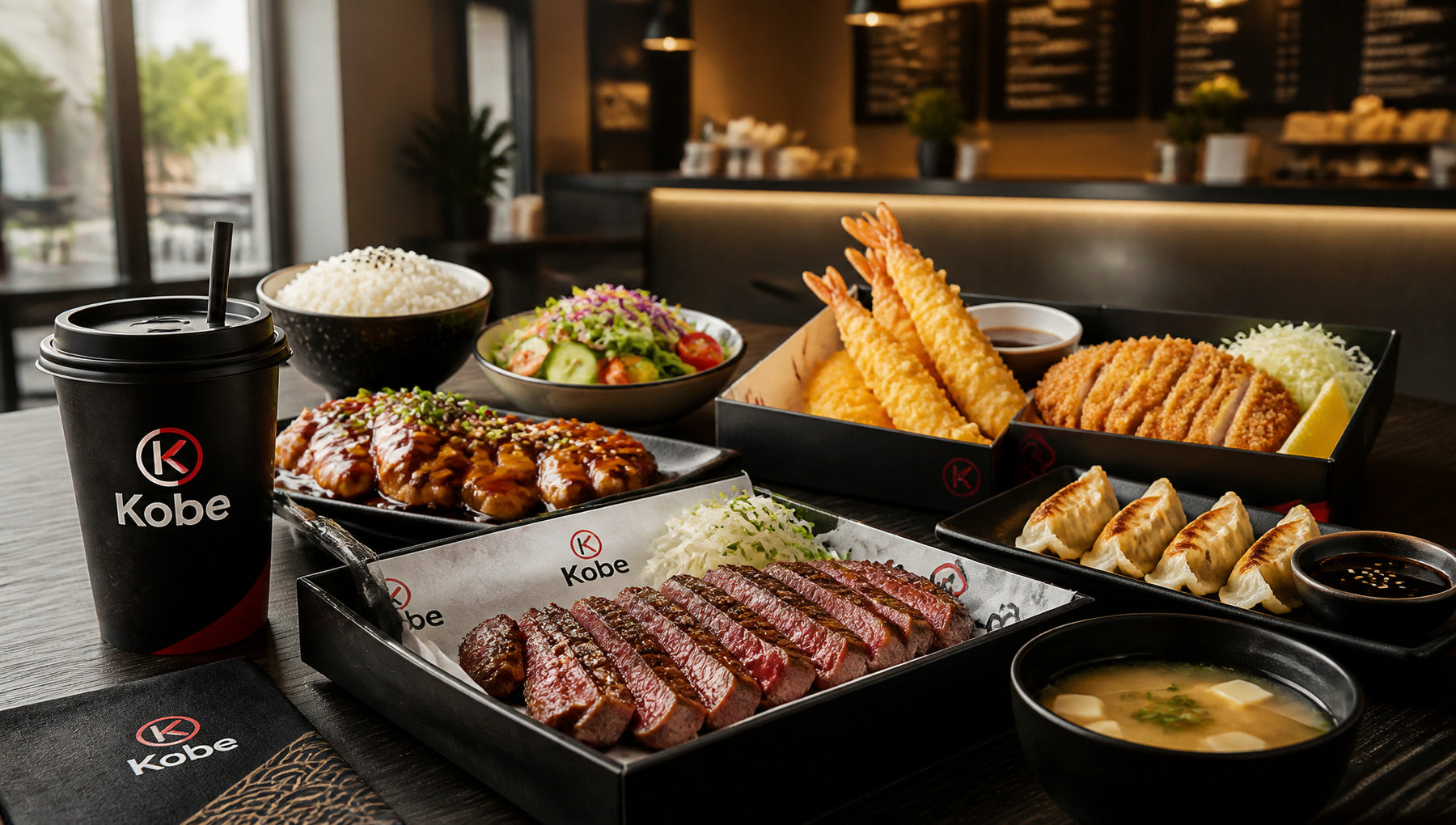 Kobe Menu with Prices, Calories and Popular Items