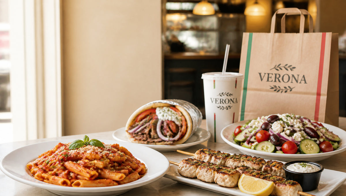Verona Italian & Greek Menu: Prices, Calories & Top Picks