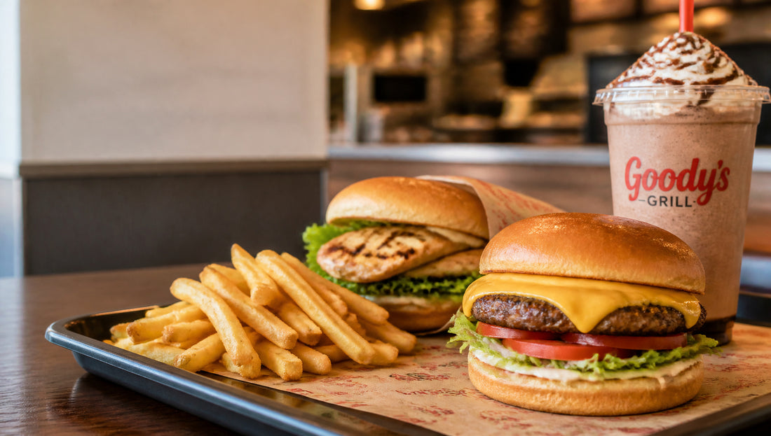 Goody's Grill Menu with Prices, Calories and Best Picks