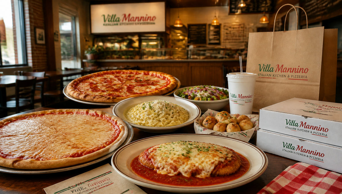 Villa Mannino Menu with Prices, Calories and Popular Items