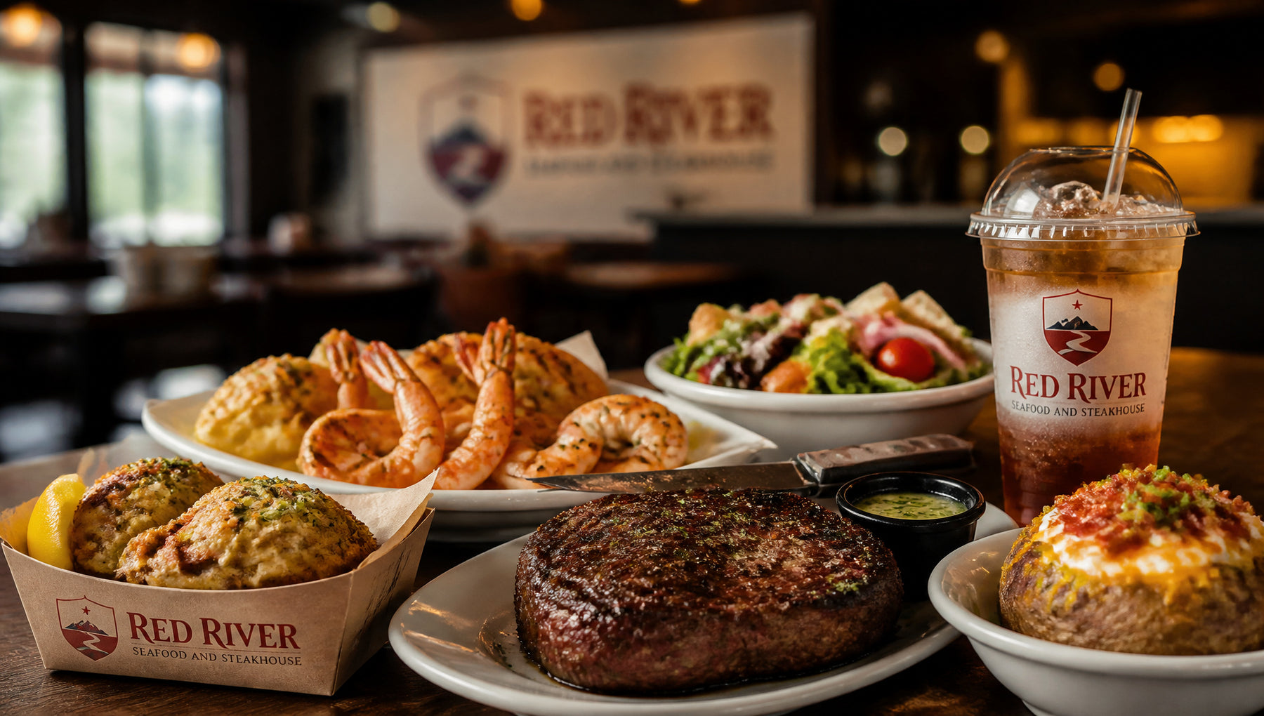 Red River Seafood and Steakhouse Menu with Prices (2026)