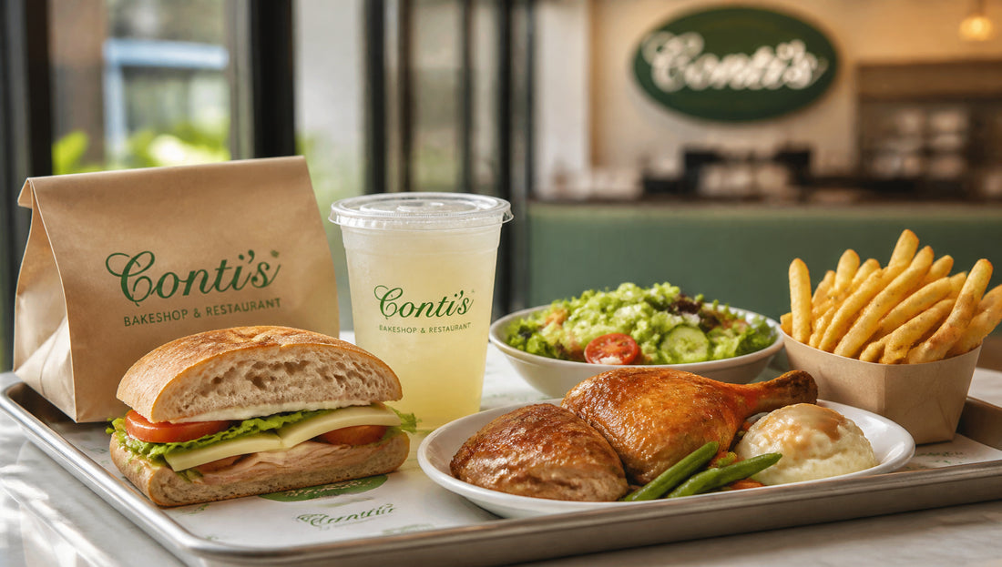 Conti's Menu with Prices, Calories and Popular Items