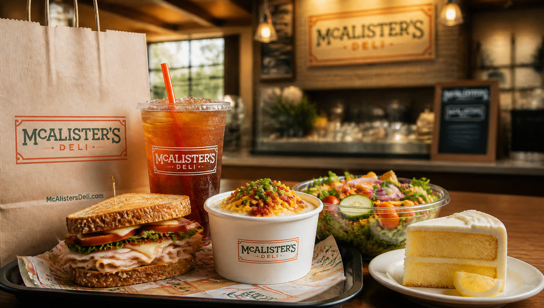 McAlister's Menu with Prices, Calories and Popular Items
