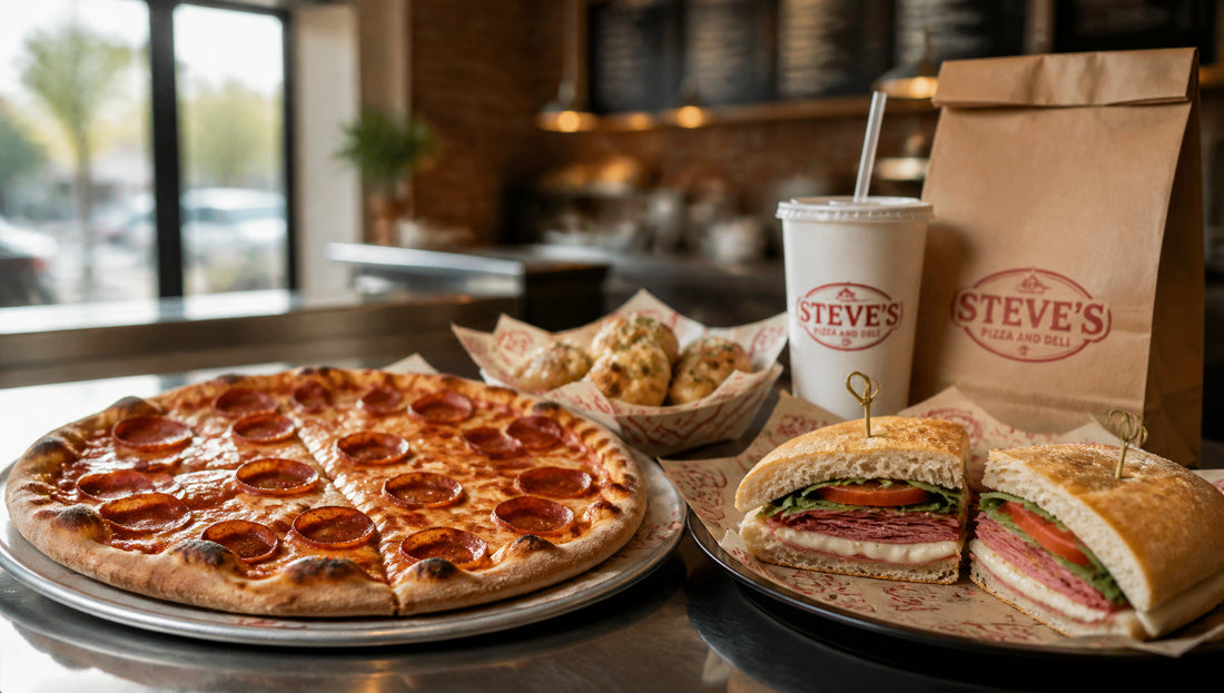 Steve's Pizza and Deli Menu Prices, Calories and Best Picks