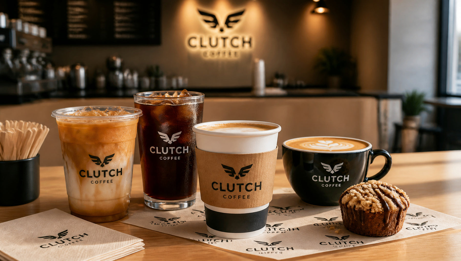 Clutch Coffee Menu with Prices, Calories and Best Picks