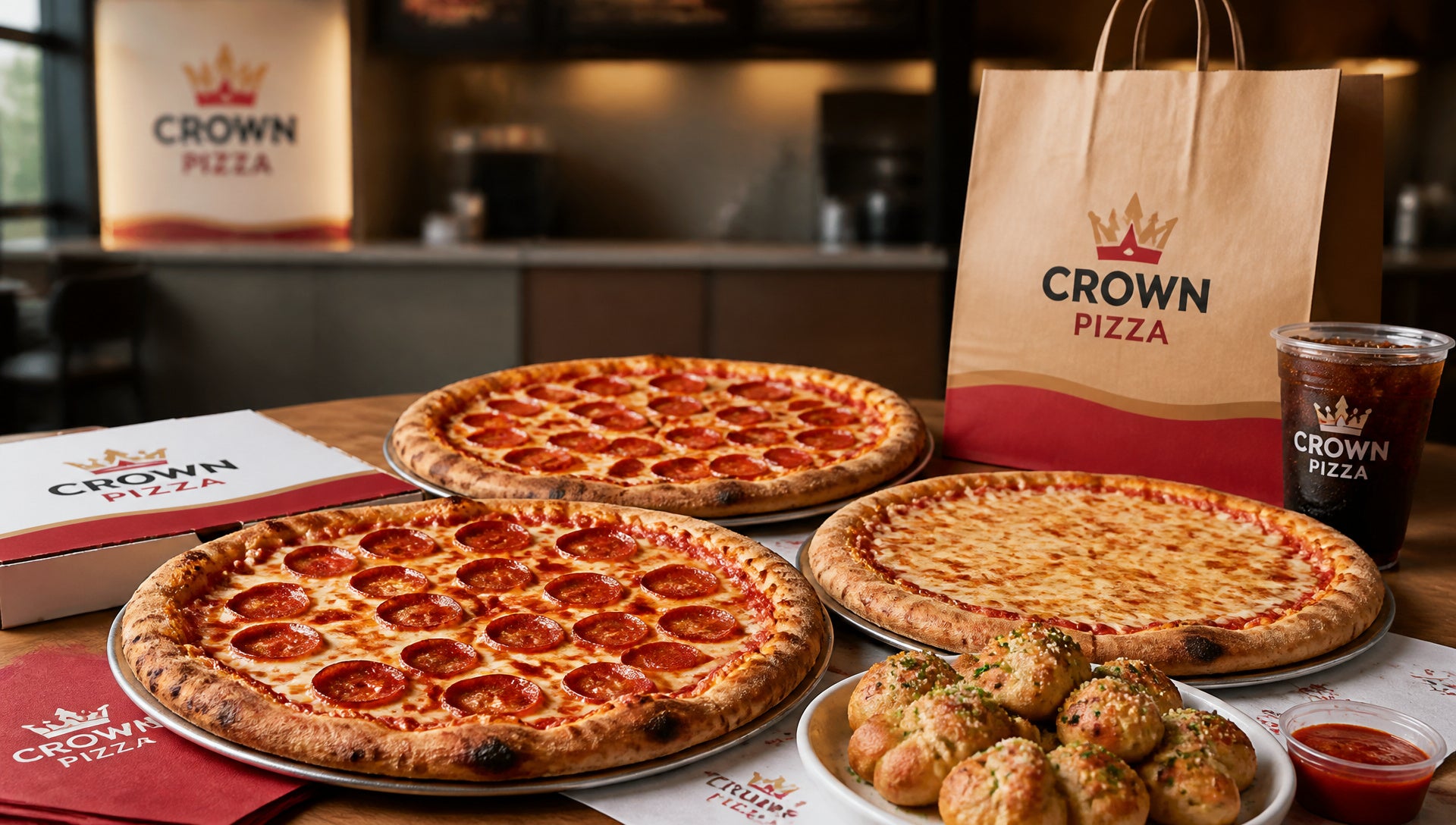 Crown Pizza of Waterford Menu with Prices and Best Items