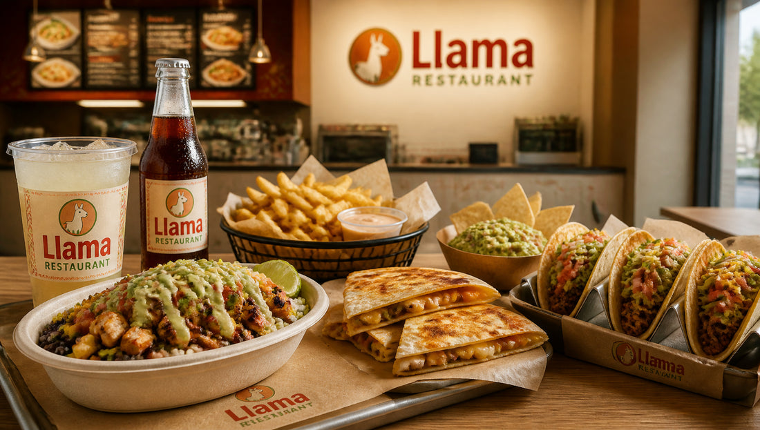 Llama Restaurant Menu with Prices, Calories and Top Picks