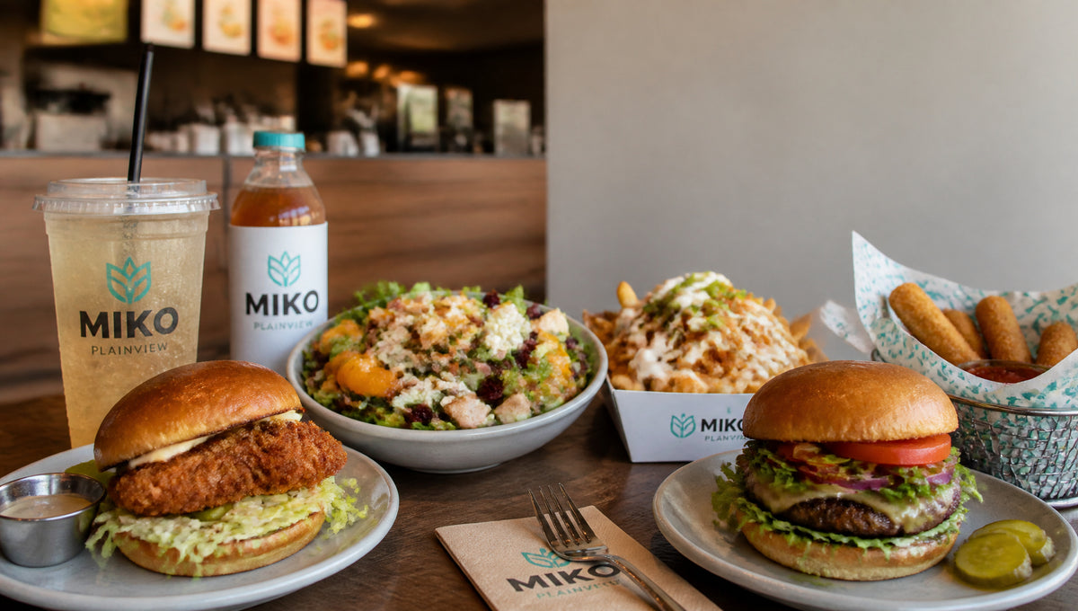 Miko Plainview Menu with Prices, Calories and Popular Items