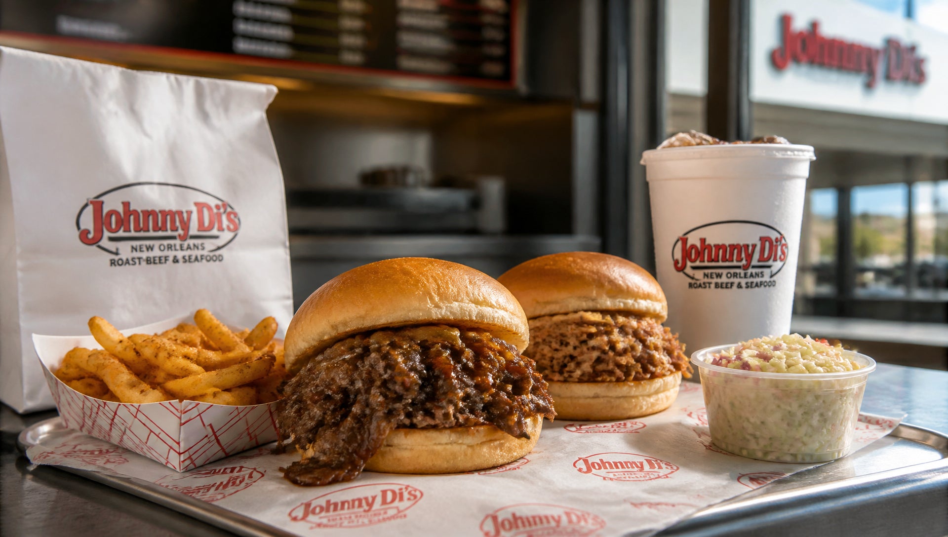 Johnny Di's Beef and Pork Menu with Prices and Calories