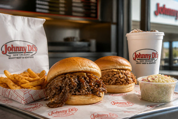 Johnny Di's Beef and Pork Menu with Prices and Calories