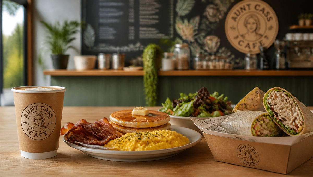 Aunt Cass Cafe Menu with Prices, Calories & Top Picks