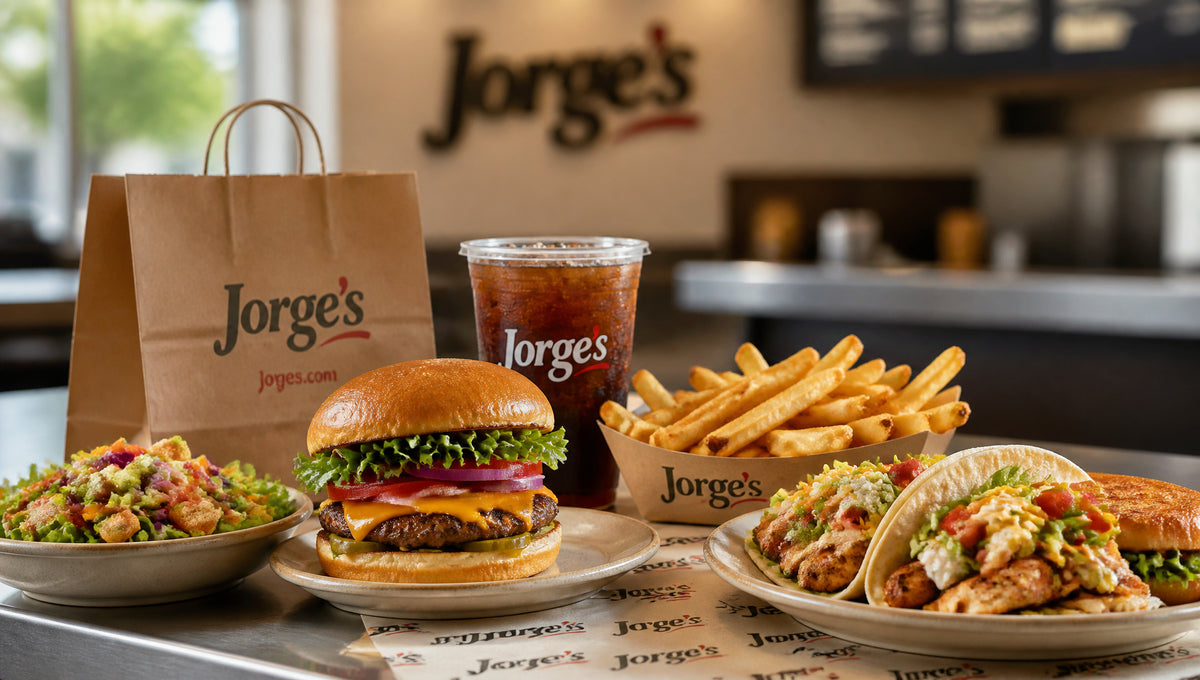 Jorge's Menu with Prices, Calories and Popular Items