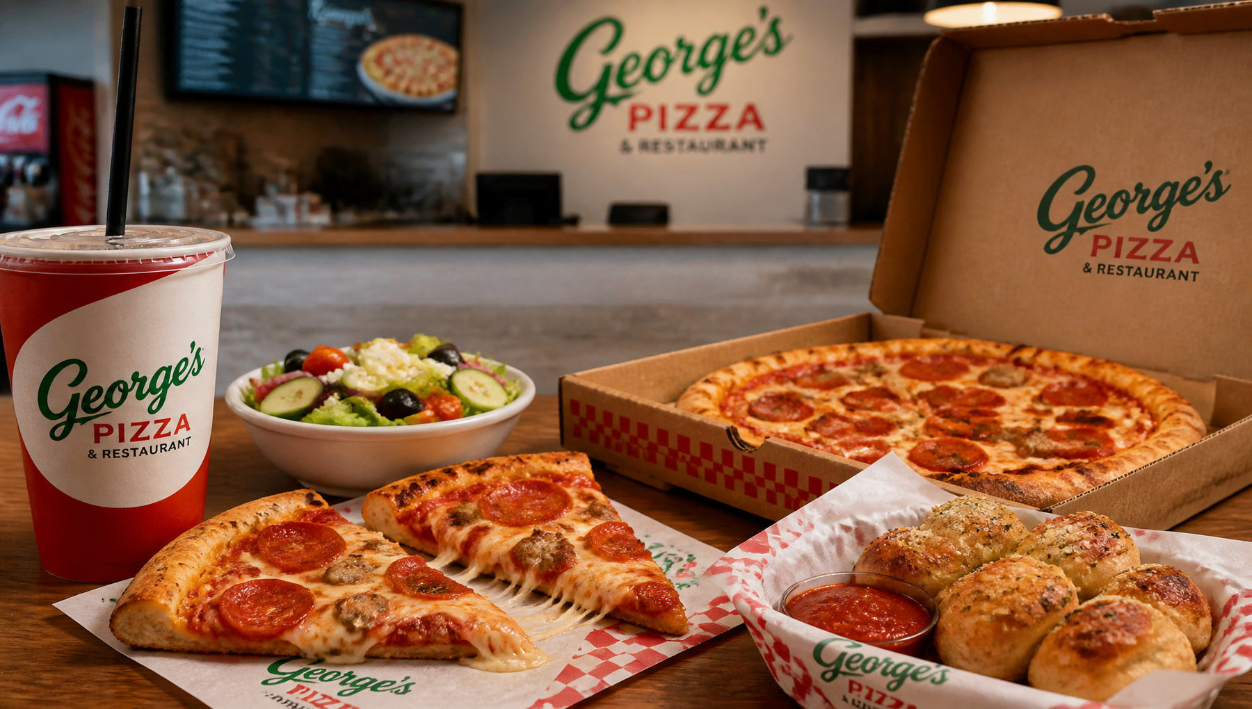 George's Pizza & Restaurant Menu Prices & Best Picks